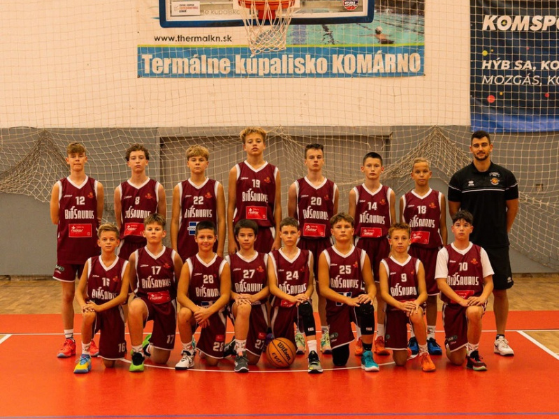 Adam Várady a Hugo Hiščák na turnajoch EYBL a CEYBL