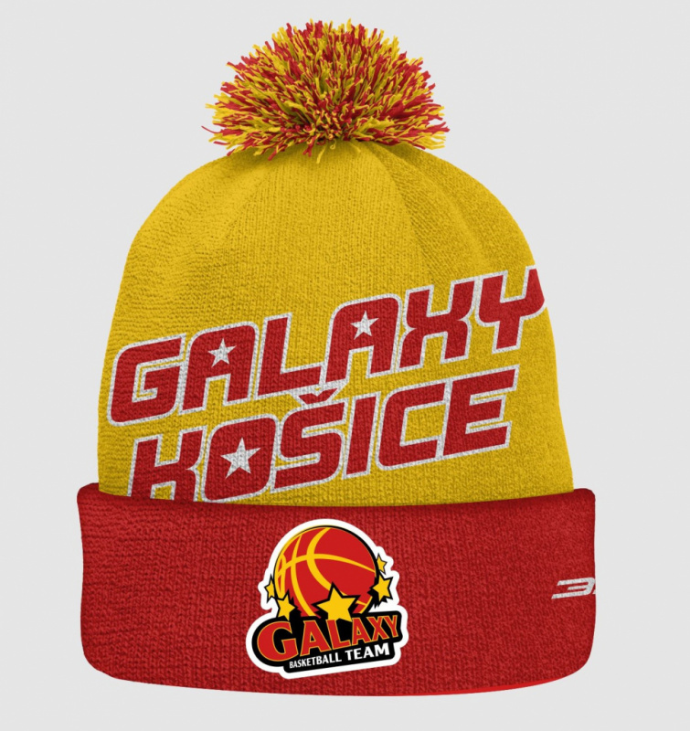 ZIMNÁ ČIAPKA GALAXY (ČERVENÁ)