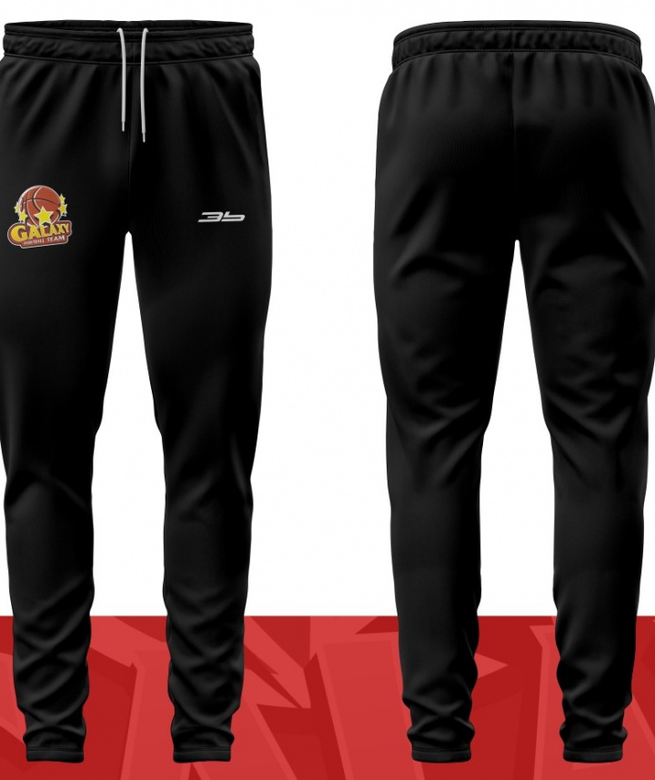 TEPLÁKY GALAXY (ČIERNE)